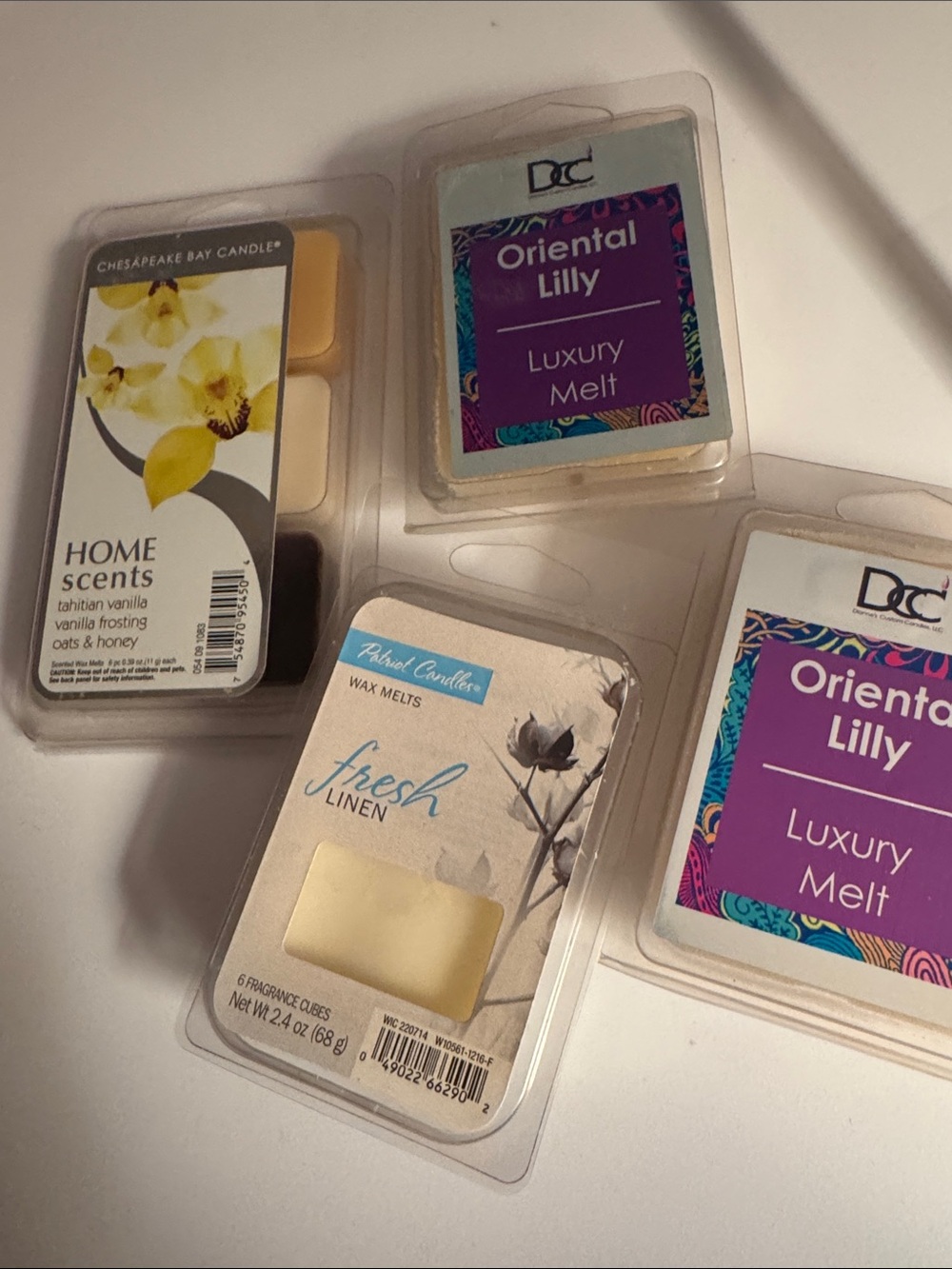 Wax Melt Bundle 
4 Packages